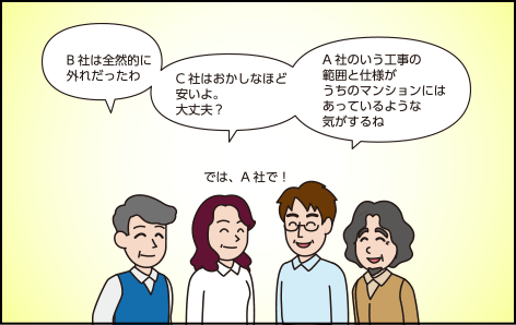 工事業者の選定