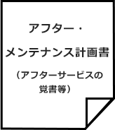 アフターメンテナンス計画書