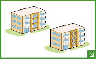 マンションの耐震改修工事